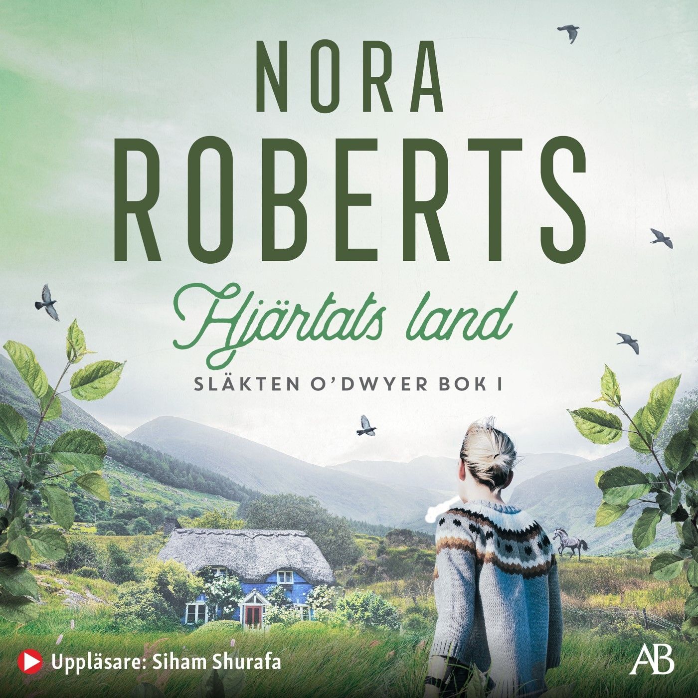 Hjärtats land, ljudbok av Nora Roberts