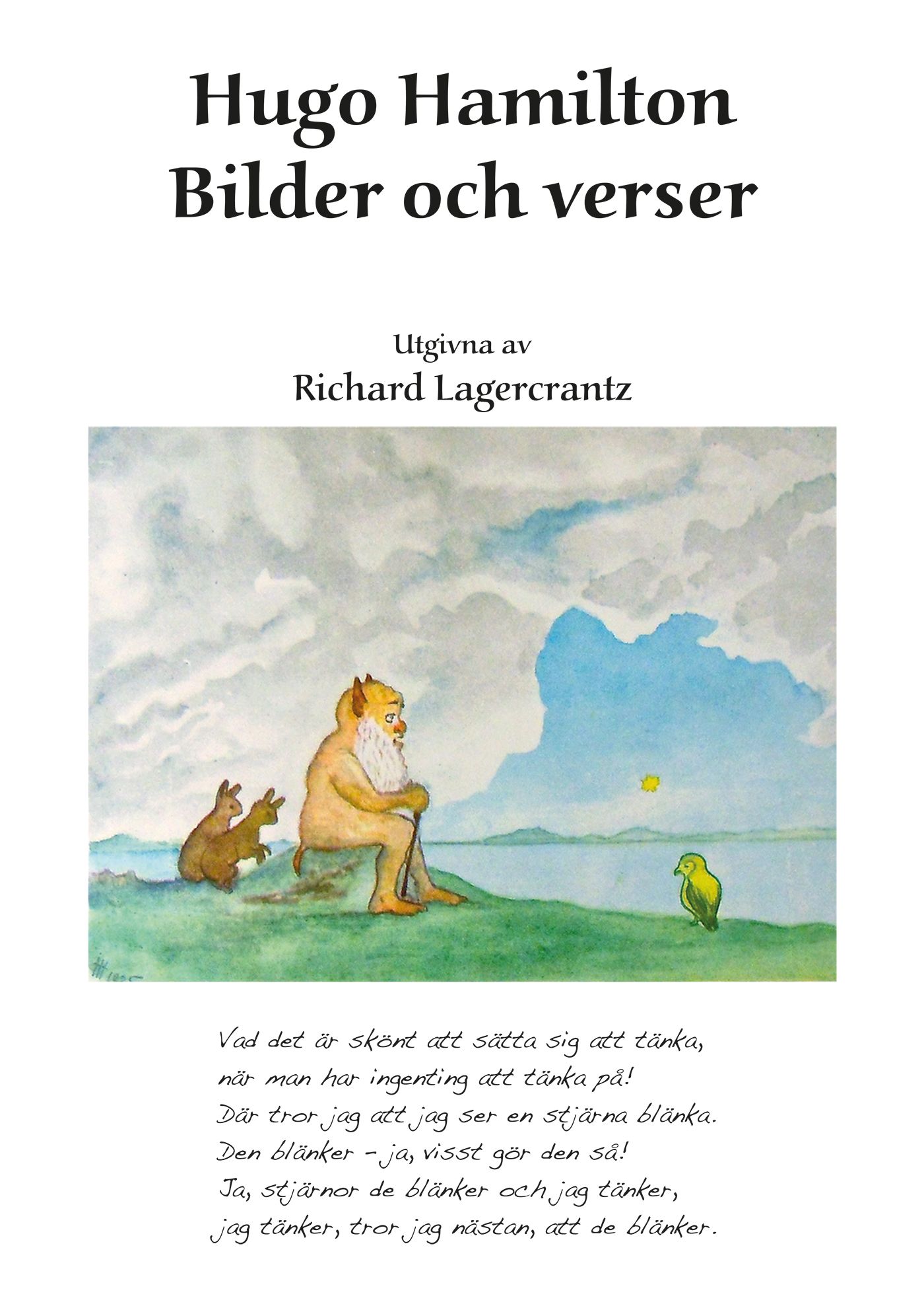 Hugo Hamilton: Bilder och verser, eBook by Richard Lagercrantz